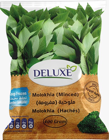 CONGELÉ Molokhia Hachés DELUXE 400 G X 20