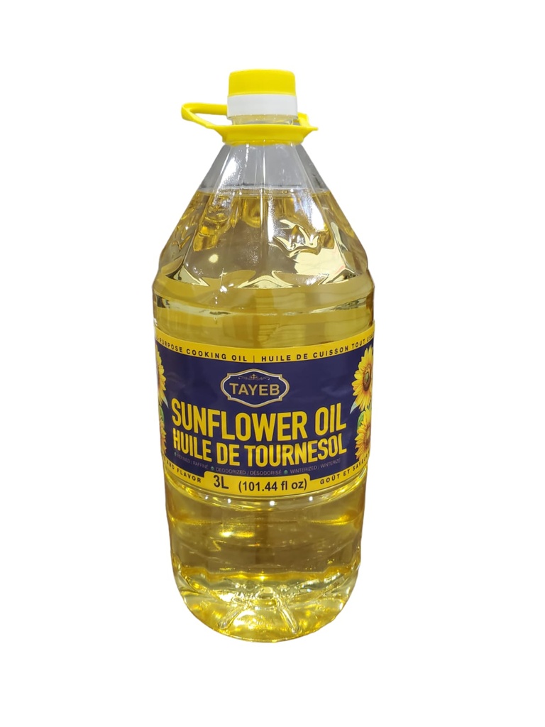 TAYEB Huile de Tournesol 3L