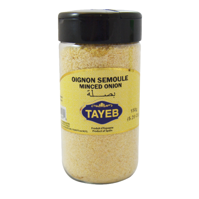Granulated Onion TAYEB - Jar 130g x 12