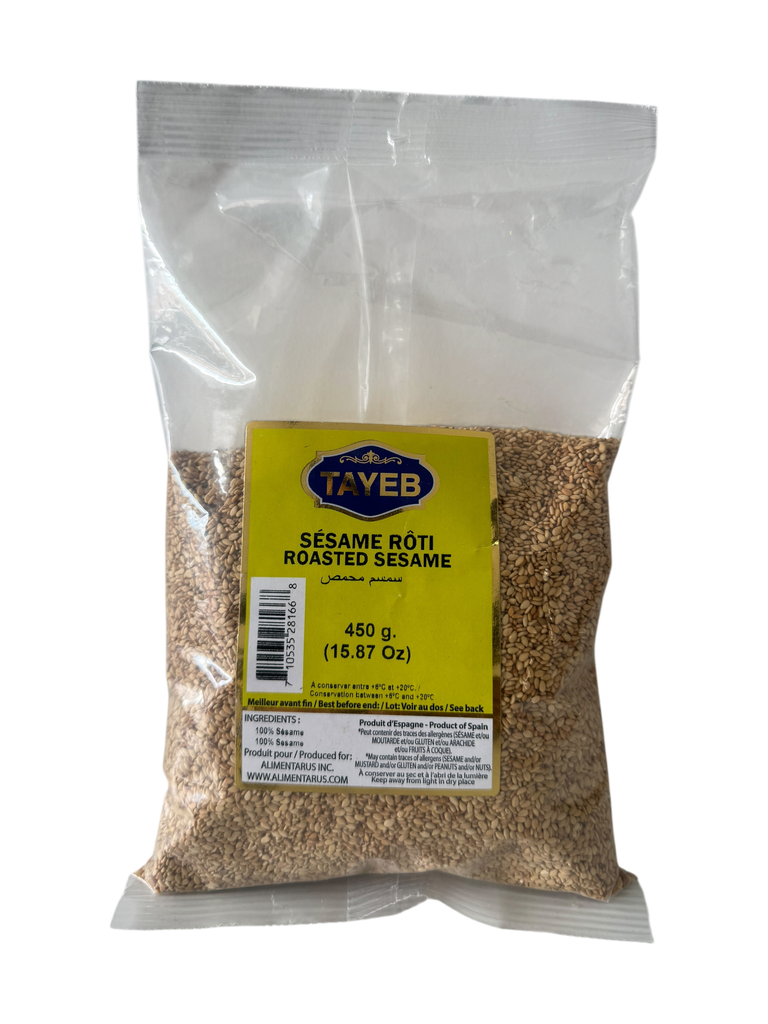 Graines de Sésame Grillées - Sachet 450g