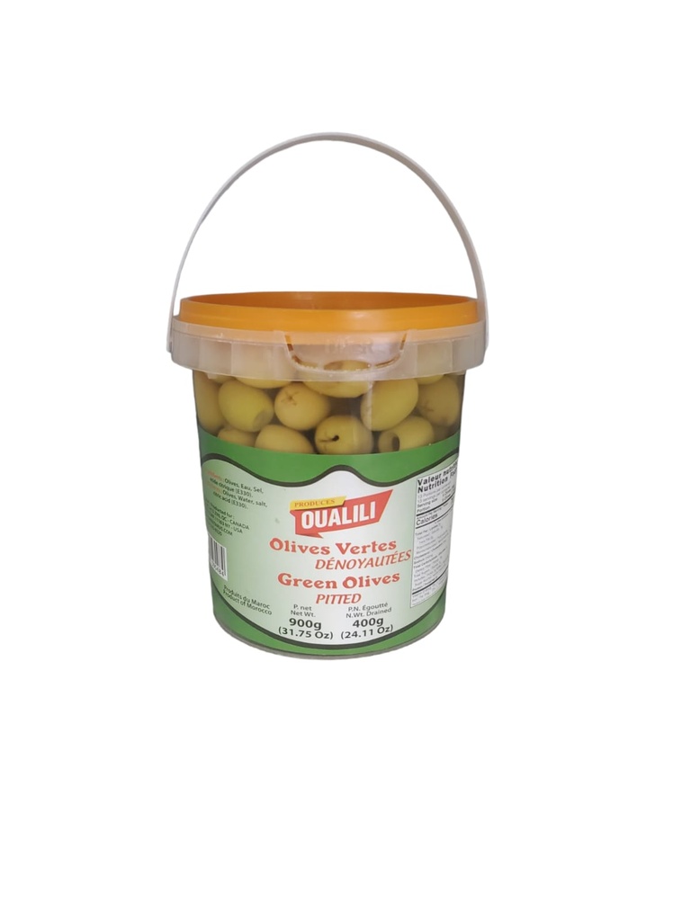 Olives Vertes Dénoyautée OUALILI 950g