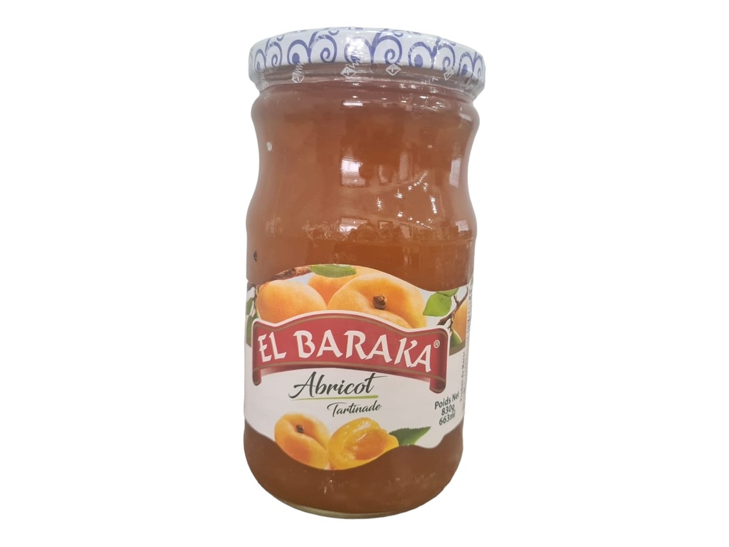Confiture d'abricot EL BARAKA 830g