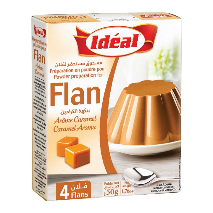 Flan caramel IDÉAL