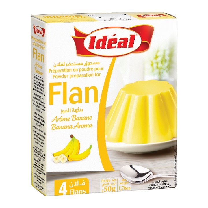 Banana custard IDÉAL