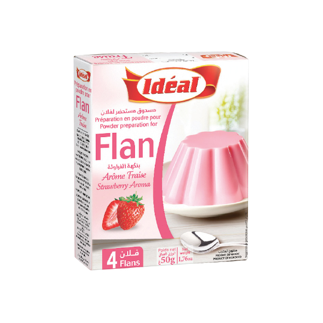 Strawberry custard IDÉAL
