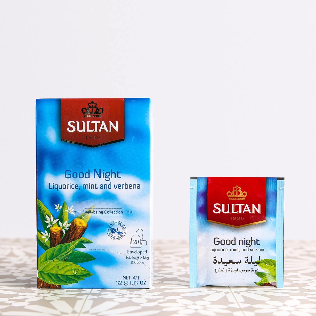 Herbal tea good night SULTAN 32g x 12
