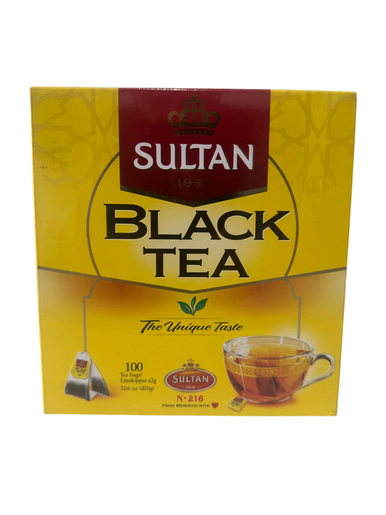 SULTAN Black Tea 100S (200g) x 12
