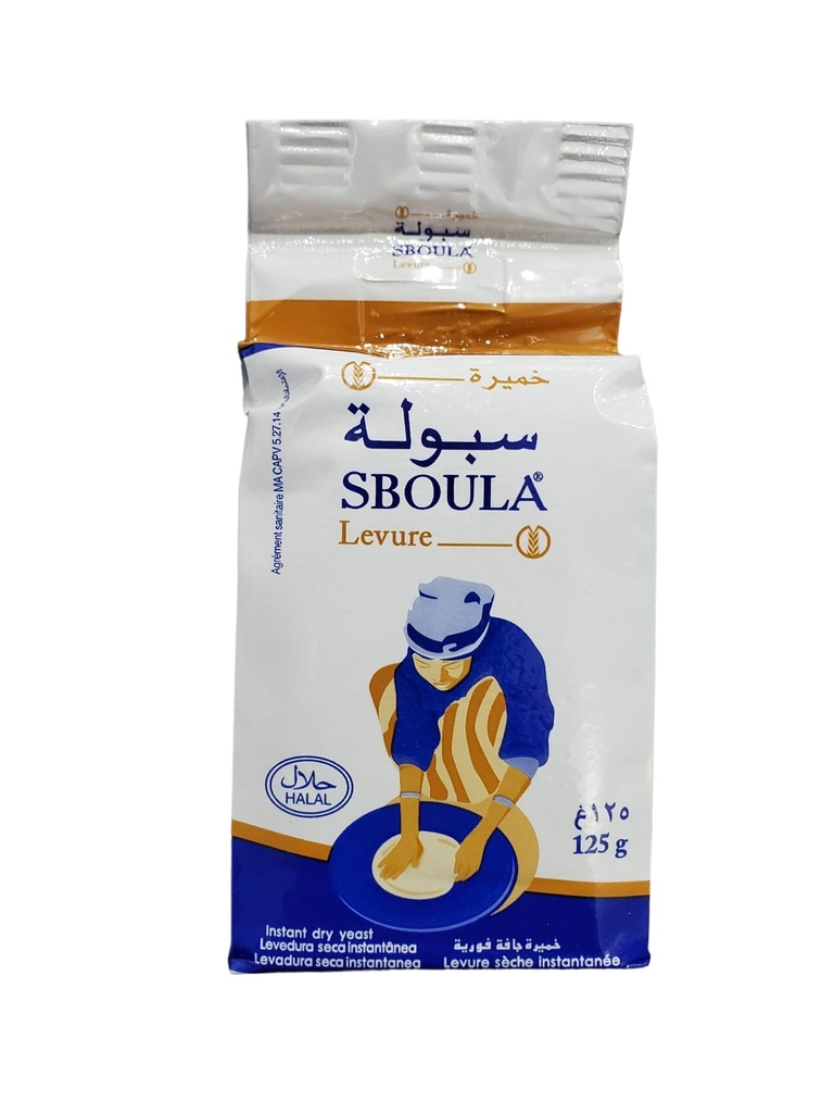 Instant Yeast SBOULA 125g x 48