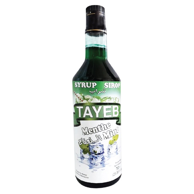 Sirop Menthe TAYEB 75cl x 12