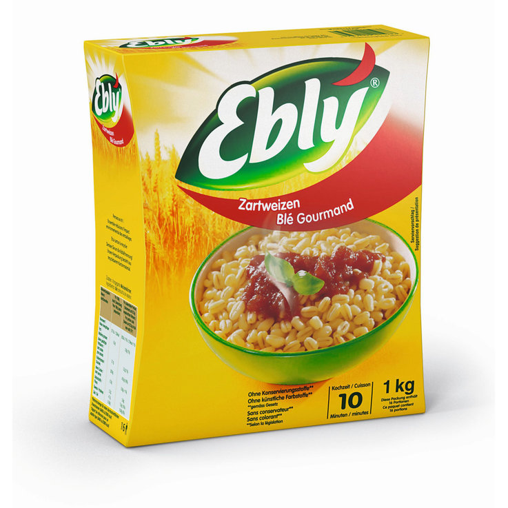 EBLY Blé précuit 1kg x 10