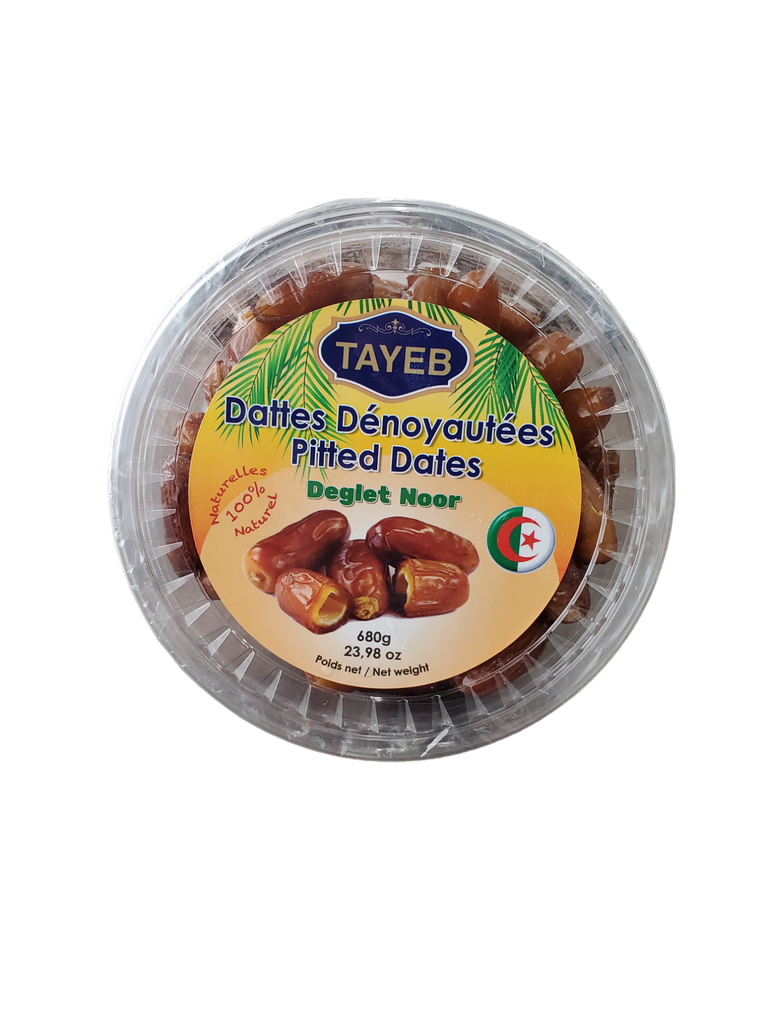 Algeriean PITTED Dates Deglet Nour 680g x 12
