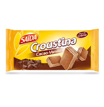 CROUSTINA CACAO-VANILLE GF 100G X 24