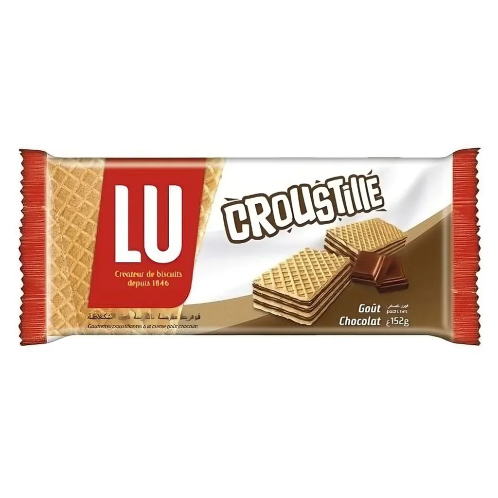 Biscuit LU ALGERIE Croustille Cacao Vanille 152g x 24