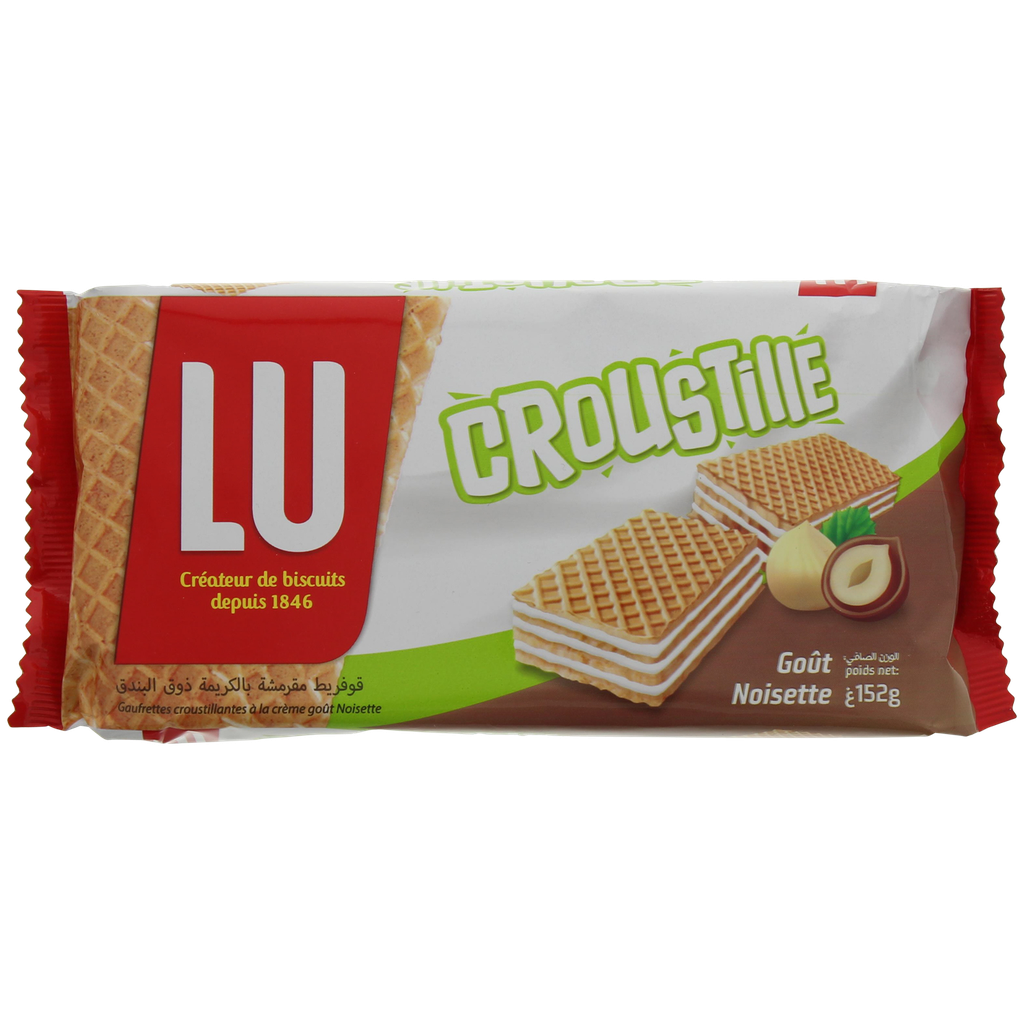 LU Biscuit Croustille Noisette 152g x 24