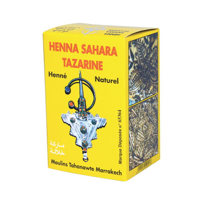 Henné Naturel (Jaune) 100g x 100