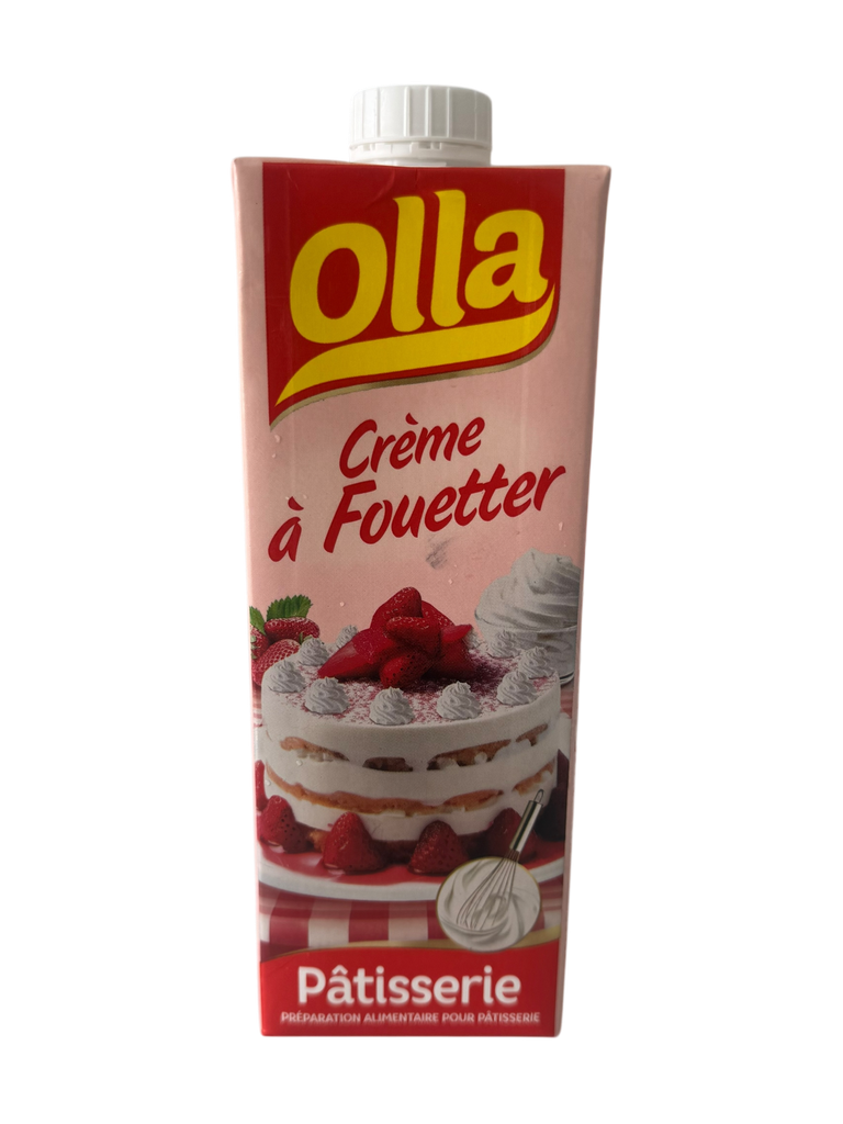 OLLA - Crème à Fouetter Pâtisserie 1L x 12