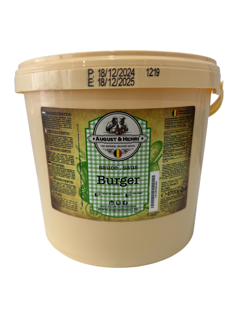 Sauce Burger AUGUST & HENRI 4.7KG