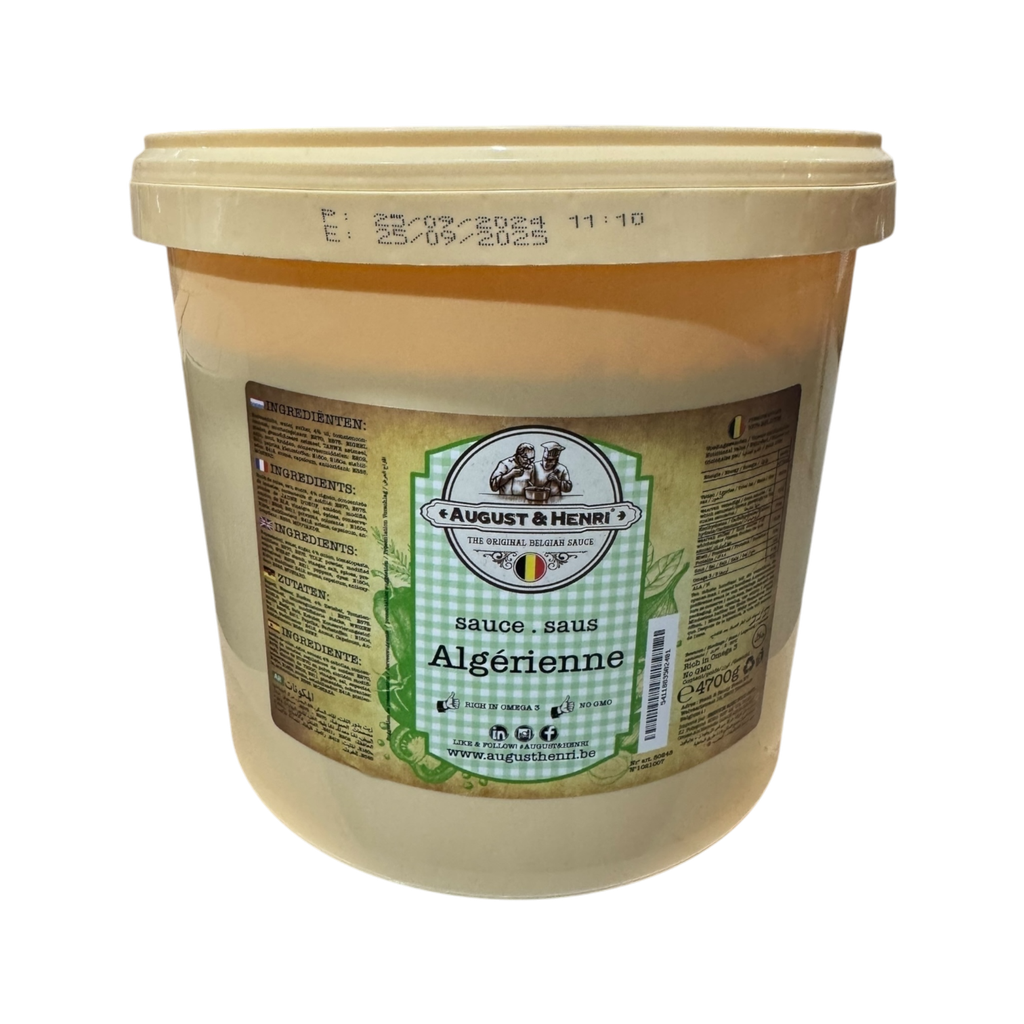 Sauce Algérienne AUGUST & HENRI 4.7KG