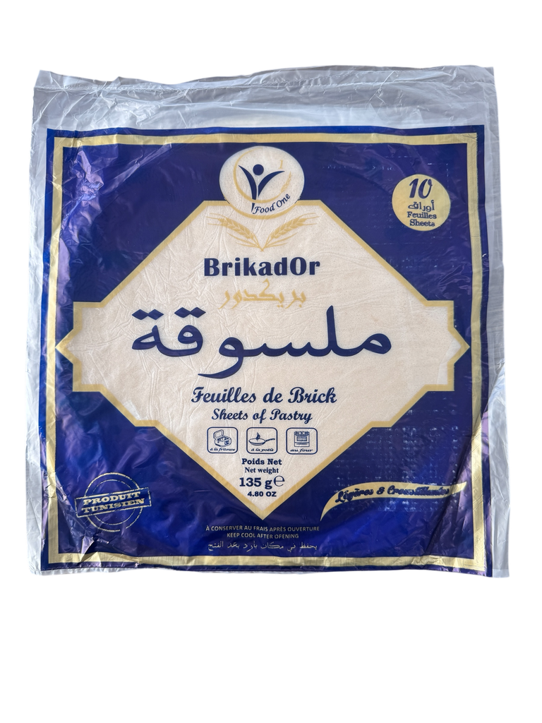 Feuilles de brick (Malsouka) BRIKADOR 170 g x 100