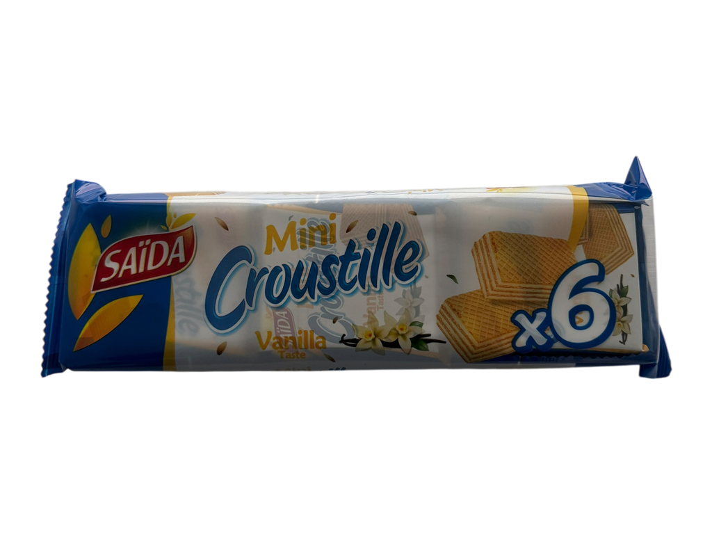 MINI CROUSTILLE Vanille SAIDA 33g x 6