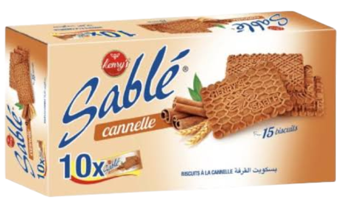 PACK de 10 Biscuits Sablé Cannelle 420g