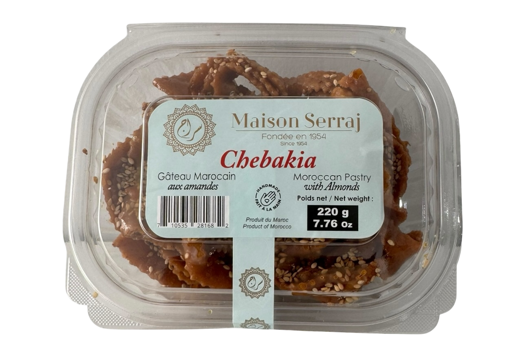 MAISON SERRAJ - Moroccan Pastry CHEBAKIA 220g