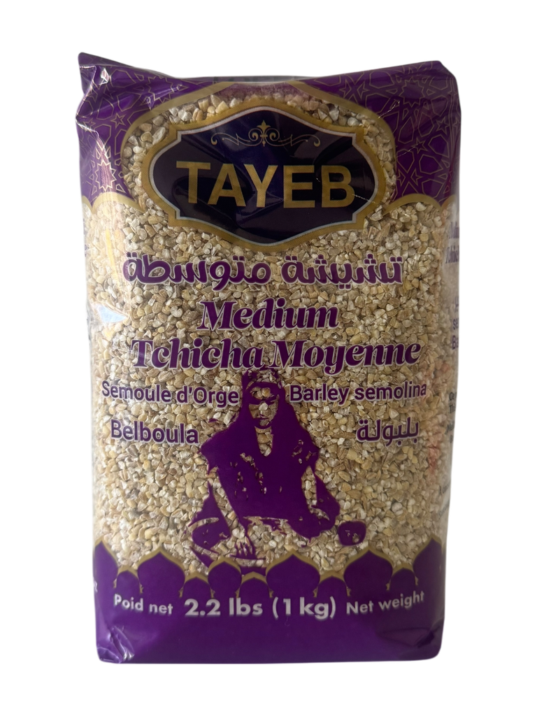 TAYEB TCHICHA Semoule d'orge Moyen 1kg x 10