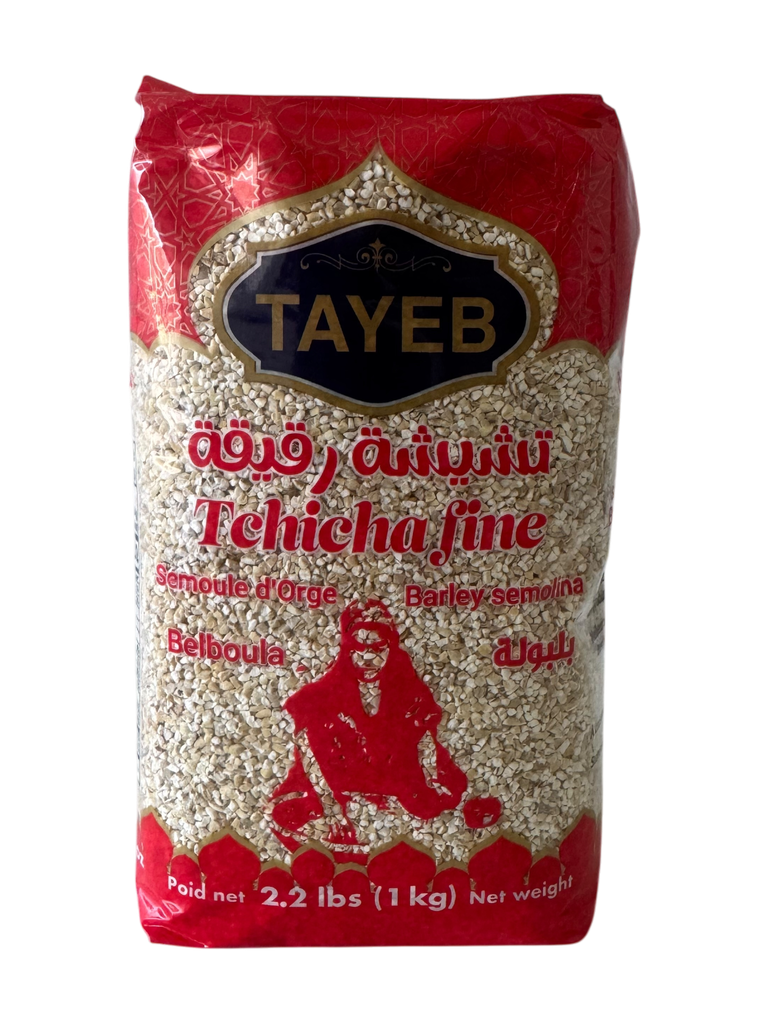 TAYEB TCHICHA Semoule d'orge Fine 1kg x 10