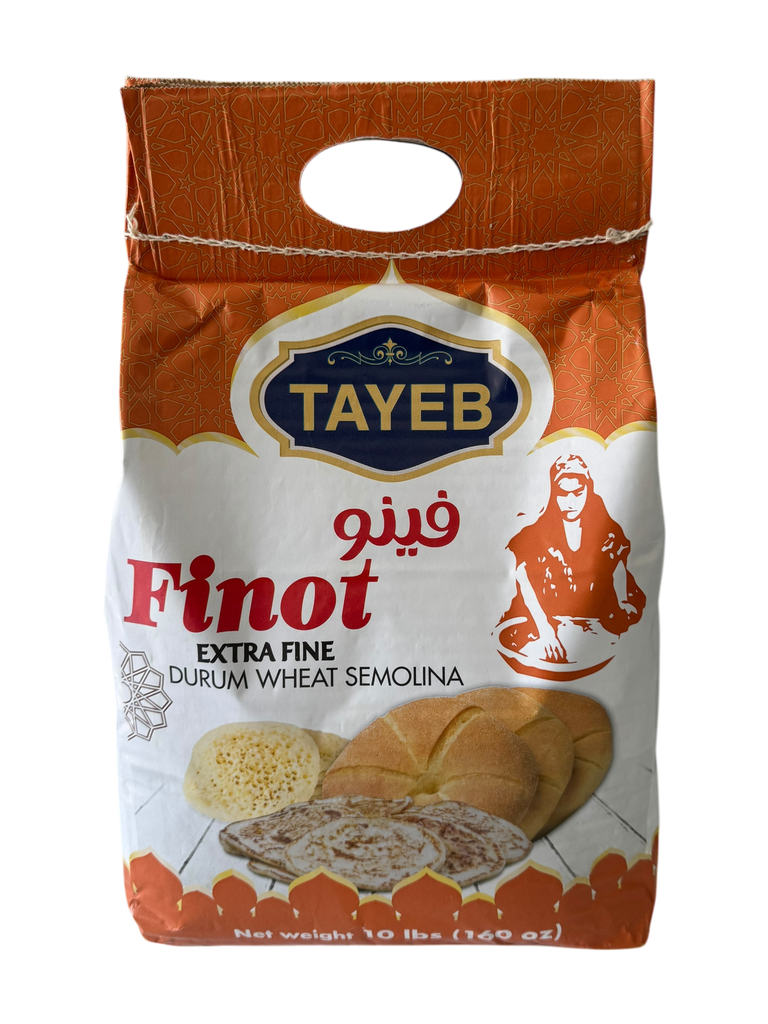 TAYEB Durum wheat Semolina Finot 10 Lbs