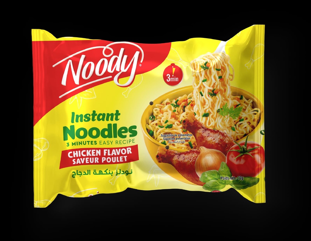 Pack Instant Noodles NOODY Chicken Flavor