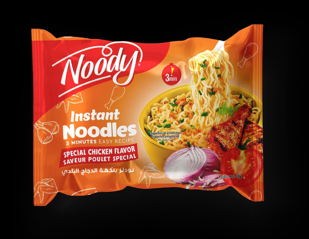 Pack Instant Noodles NOODY Special Chicken Flavor