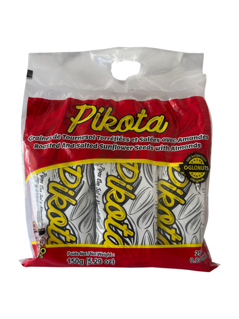 PIKOTA Graines Tournesol avec amandes PACK 150gx 12