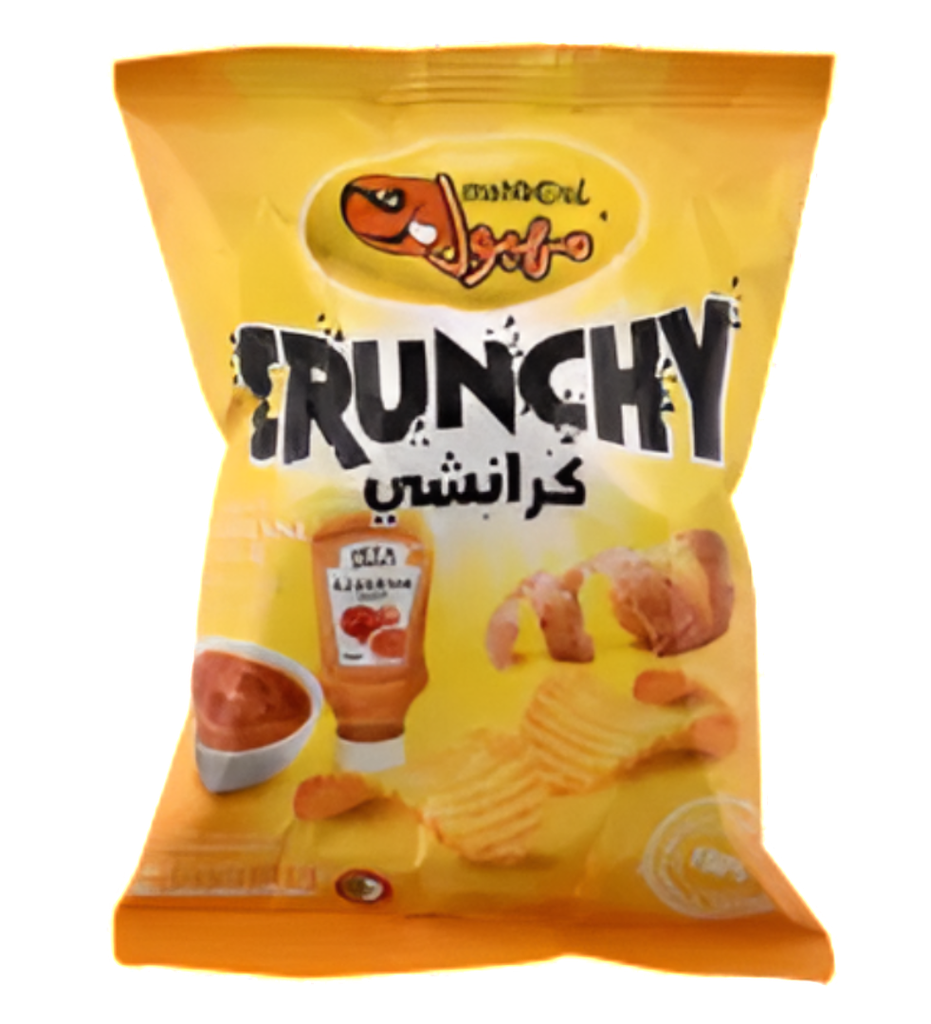MAHBOUL CRUNCHY ALGERIAN SAUCE Potato Chips 85g x 10