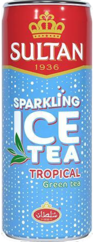 SULTAN ICE TEA TROPICAL - Pack (33CL X 6) x 4