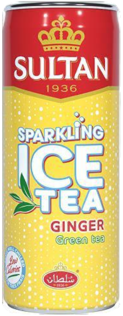 SULTAN ICE TEA GINGEMBRE - Pack (33CL X 6) x 4