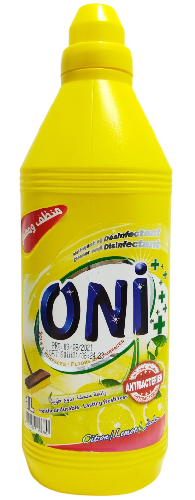 ONI Nettoyant de Sol Citron 1L x 18