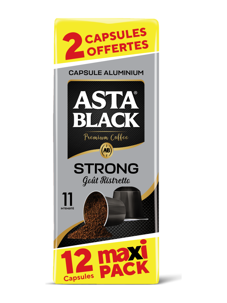 ASTA Café STRONG BLEND Capsules (Intensité 11) x 10