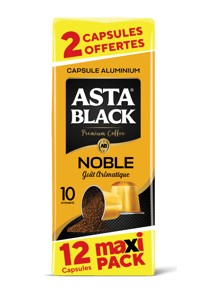 ASTA Café NOBLE BLEND 10 Capsules (Intensité 10) x 10
