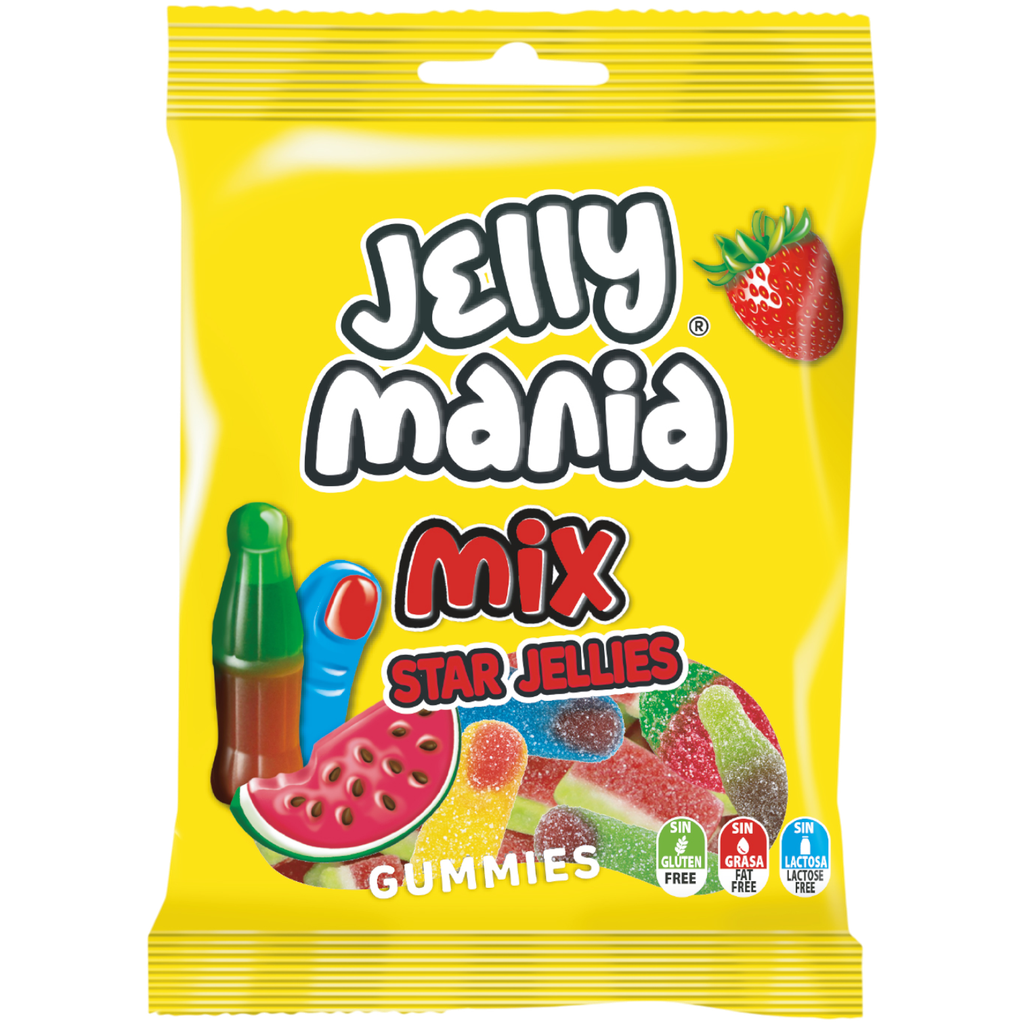 JAKE - Jelly Mania STAR / Gomme HALAL 100G x 18