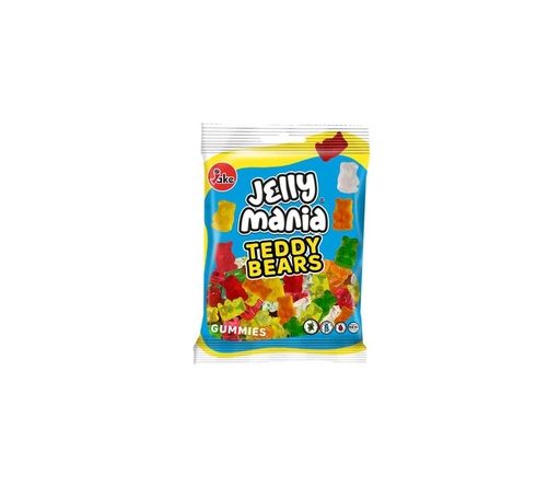 [JKJMTB100g] JAKE - Jelly Mania TEDDY BEARS / OURSONS Gomme HALAL 100G x 18