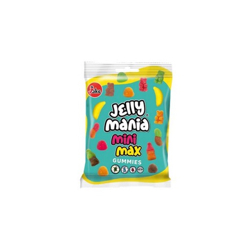 [JKJMMM100g] JAKE - Jelly Mania MINI MAX / Gum HALAL 100G x 18