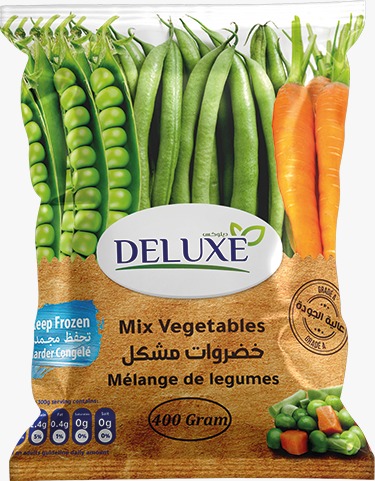 [CGML400G] FROZEN Mix Vegetables DELUXE 400 G X 20