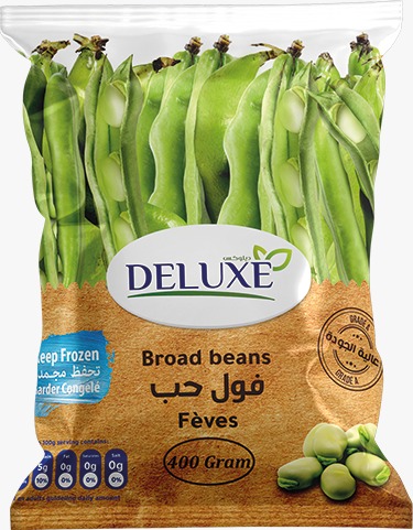 [CGF400G] CONGELÉ Fèves DELUXE 400 G X 20