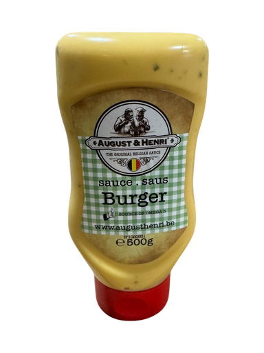 [SBAH500g] Sauce Burger AUGUST & HENRI 500g x 12