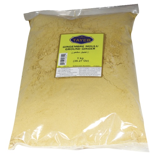 [ETSG1KG] Gingembre moulu TAYEB - Sachet 1 kg