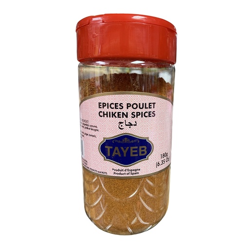 [ETBEPL180G] Chicken Spice Blend TAYEB - Jar 180g