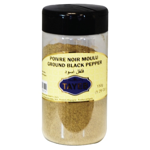 [ETBPVN150G] Poivre noir moulu TAYEB - Bocal 150g