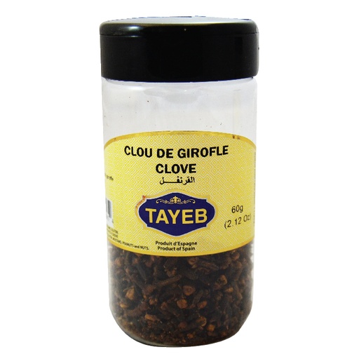 [ETBCG60G] Clou de Girofle TAYEB - Bocal 60g x 12