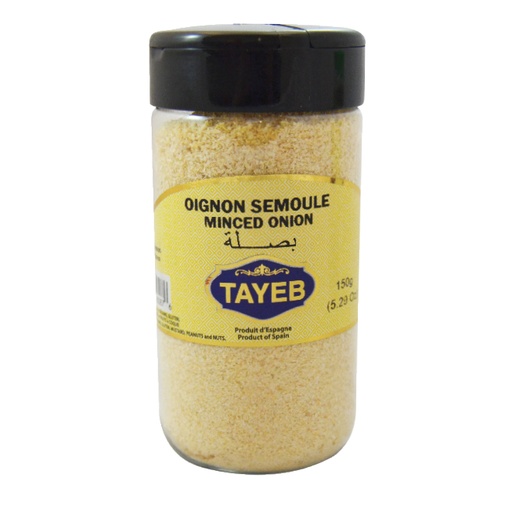 [ETBONS130G] Oignon Semoule TAYEB - Bocal 130g x 12