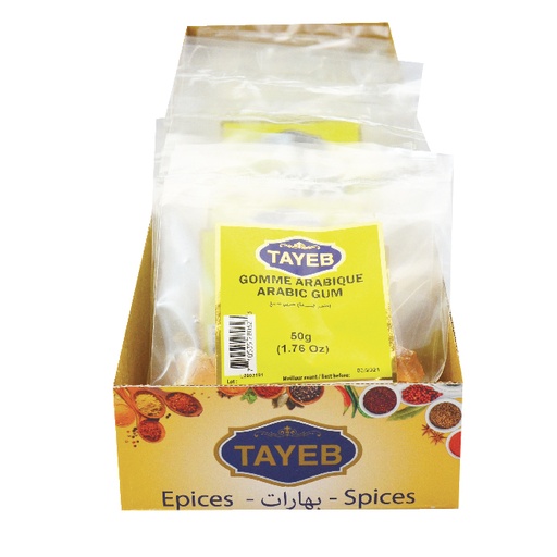 [ETSGA50G] Gomme Arabique TAYEB 50g x 24